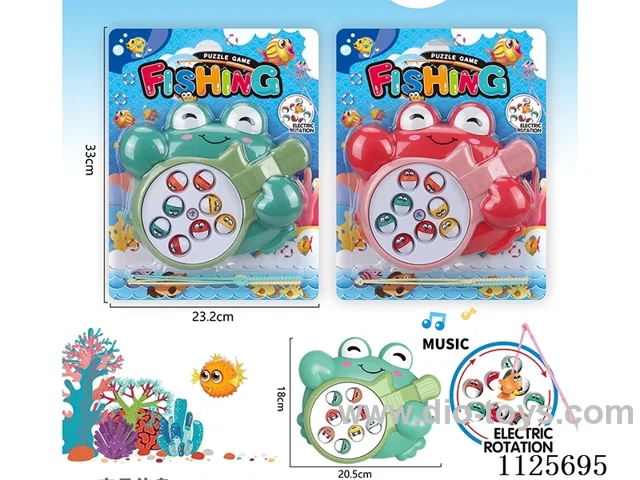 Electric Little Crab Fishing 2*AA battery (with music)