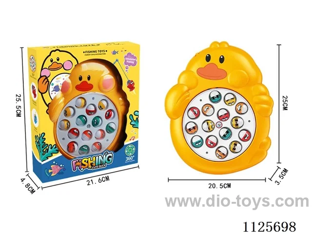 Electric Duck Fishing 2*AA battery (with music)