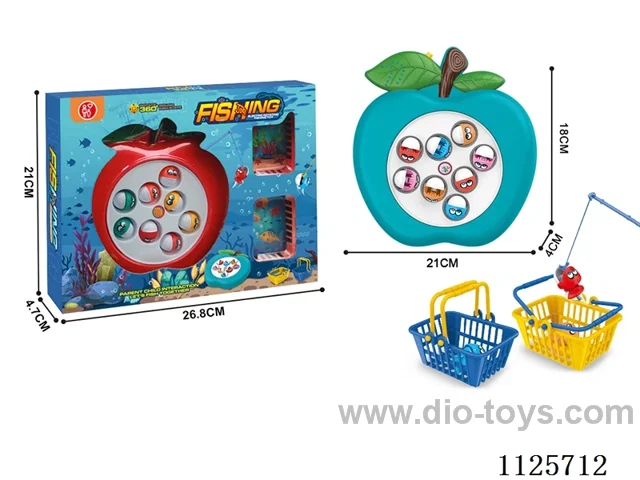 Electric little Apple fishing 2*AA battery