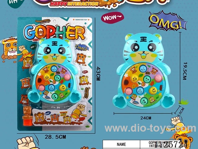 Tiger Whack-a-mole Electric music Whack-a-mole with sound