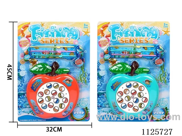Apple Electric Fishing 2*AA battery (with music)