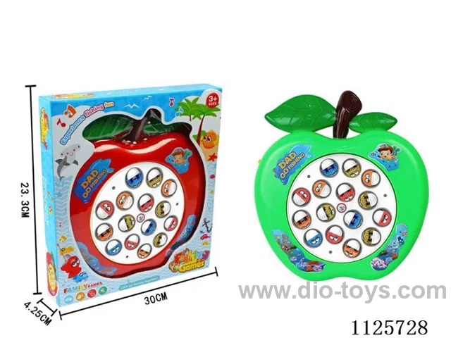 Apple Electric Fishing 2*AA battery (with music)