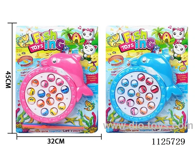 Dolphin Electric Fishing 2*AA battery (with music)