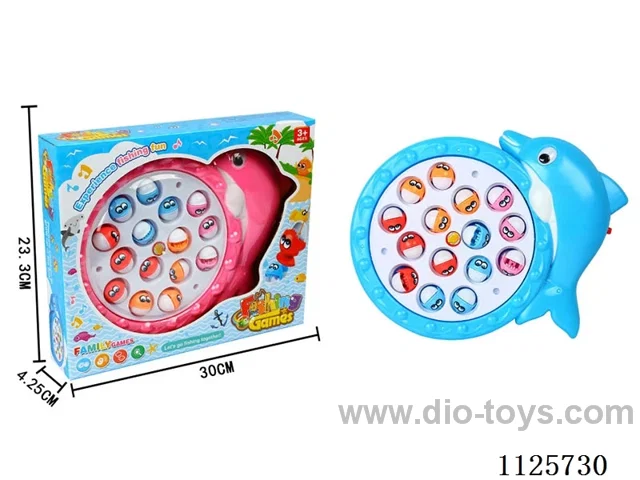 Dolphin Electric Fishing 2*AA battery (with music)