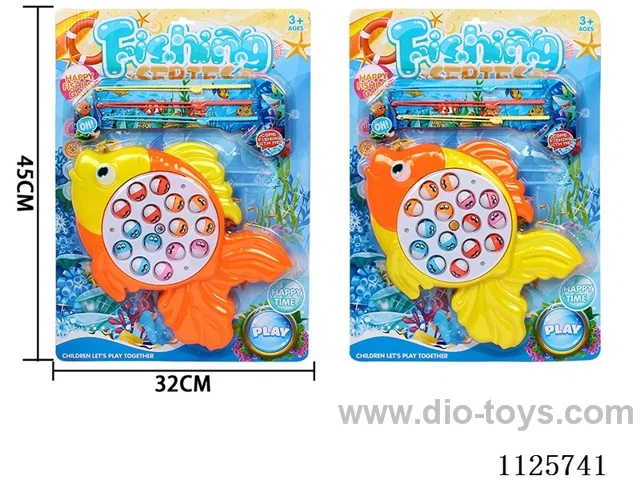 Electric Clown Fishing 2*AA battery (with music)