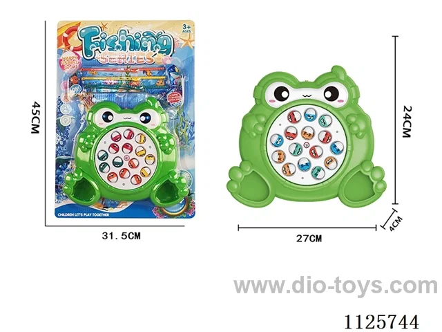 Electric giant frog fishing electric with music