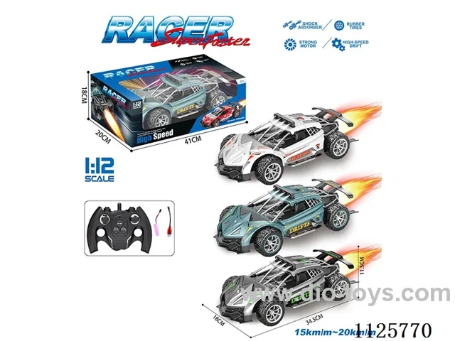 2.4G 1:12 6ch rc car