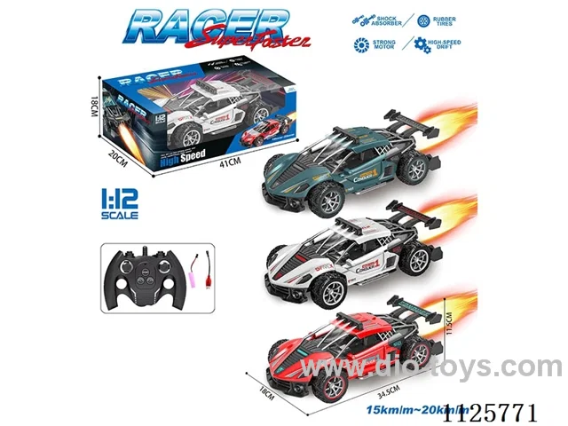 2.4G 1:12 6ch rc car