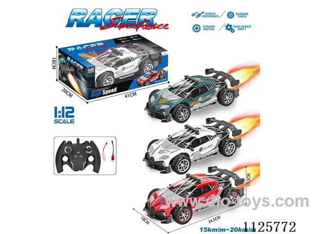2.4G 1:12 6ch rc car
