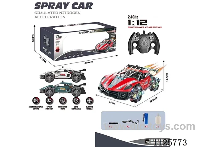 2.4G 1:12 6ch rc car