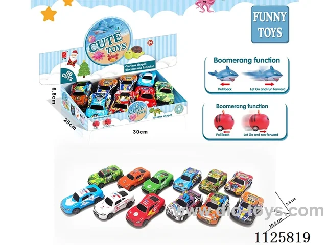 pull back alloy car16PCS