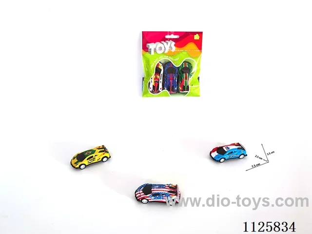 pull back alloy car3PCS