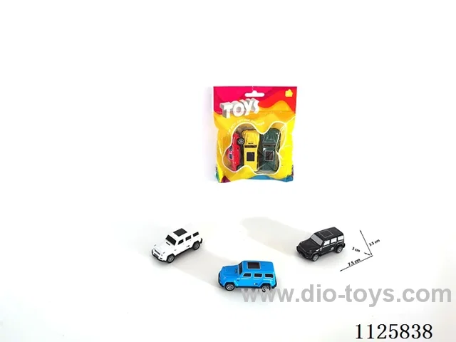 pull back alloy car3PCS