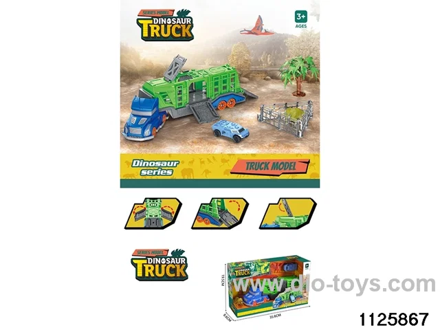 Jurassic cars and dinosaurs