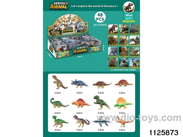 Dinosaurs with Cards