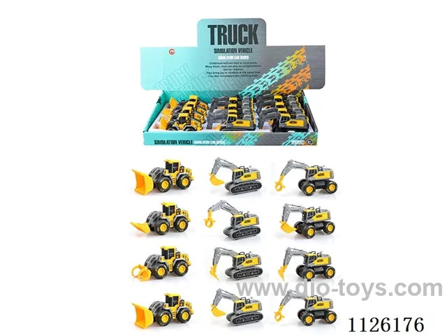 (GCC) (small) Inertial Engineering vehicle (12 pieces)