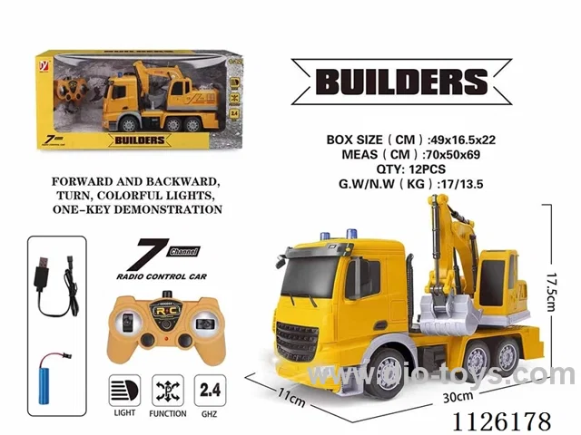 (GCC) 7-ch rc excavator