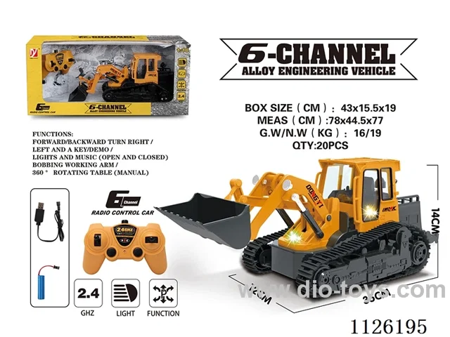 (GCC) 6-ch rc stunt car
