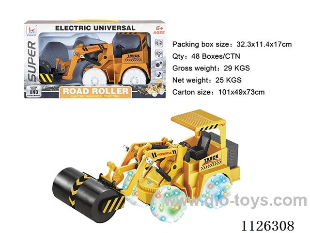 (GCC) B/O engineering vehicles (road rollers, lights. Music)