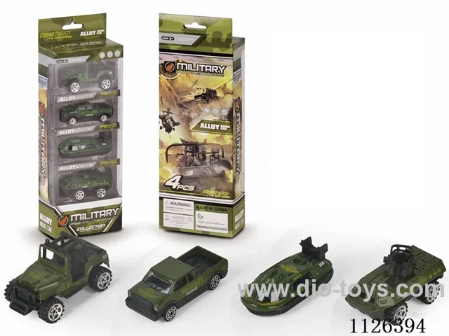 Alloy sliding military vehicle