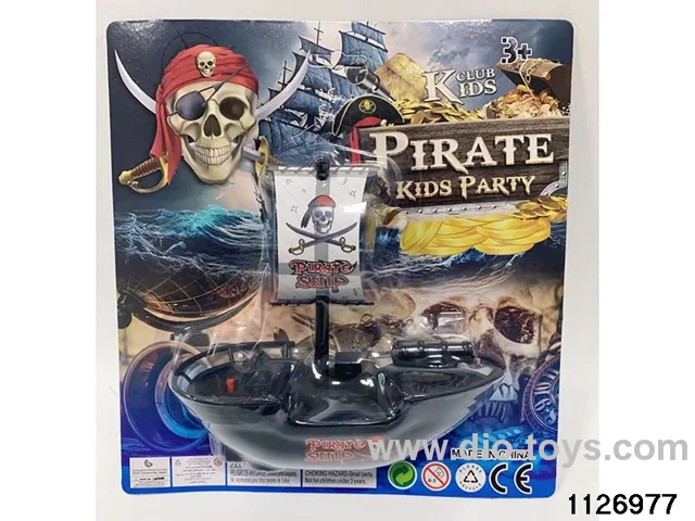 Electric pirate ship