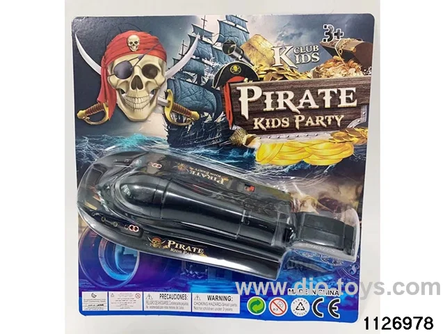 Electric Pirate Racing Boat