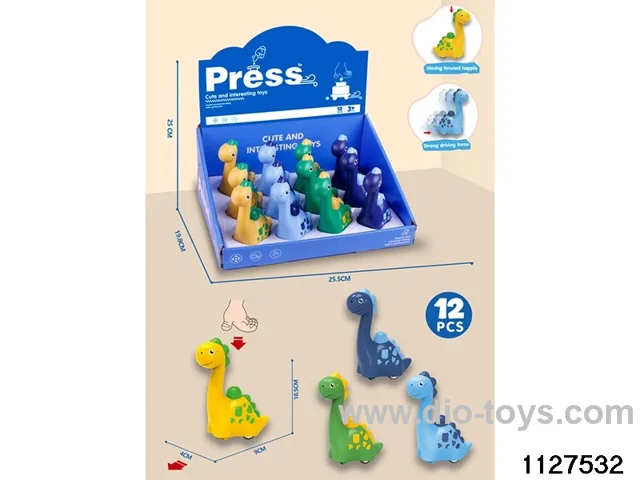 Press Dinosaur (12pcs)