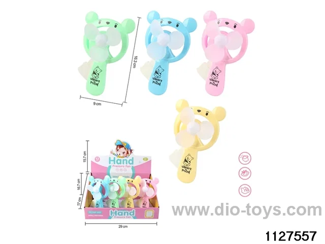Bear Hand Fan