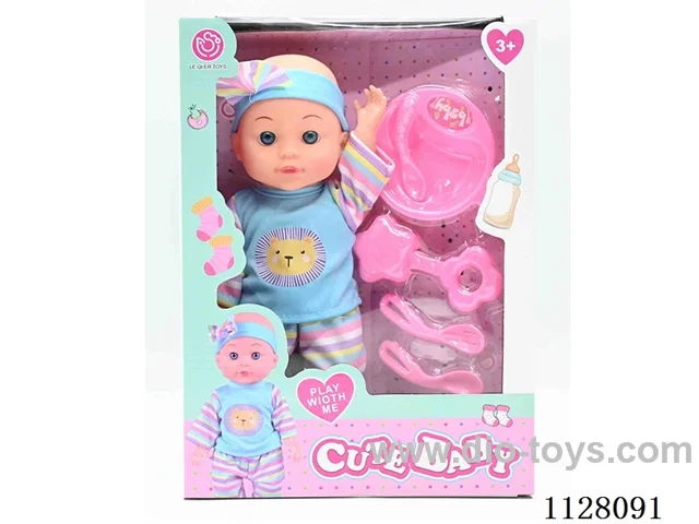 12 "eco-friendly doll/accessories