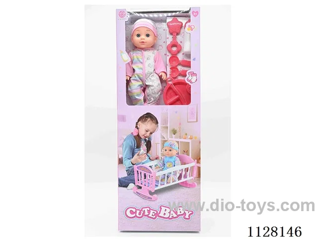 12 "eco-friendly doll/bed/accessories