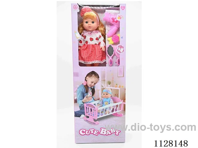12 "eco-friendly doll/bed/accessories