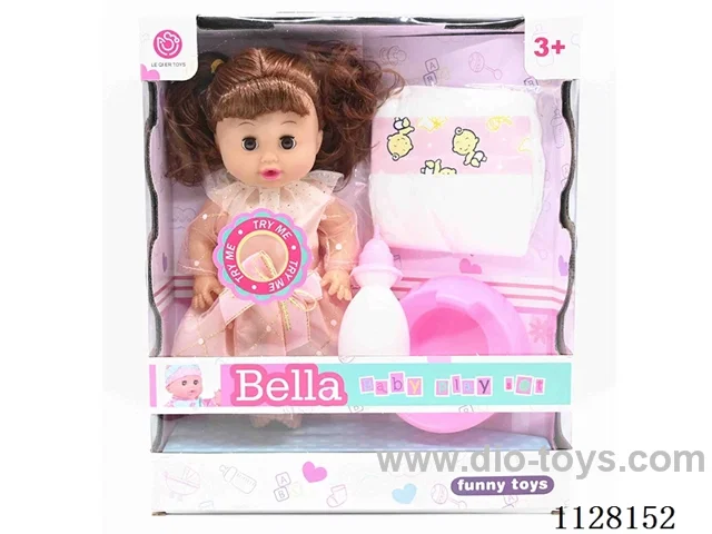 12-inch doll/Accessories / 6-tone IC/ Water urination function/Pack 3*AG13 batteries