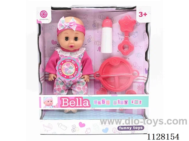 12-inch doll/Accessories / 6-tone IC/ Water urination function/Pack 3*AG13 batteries