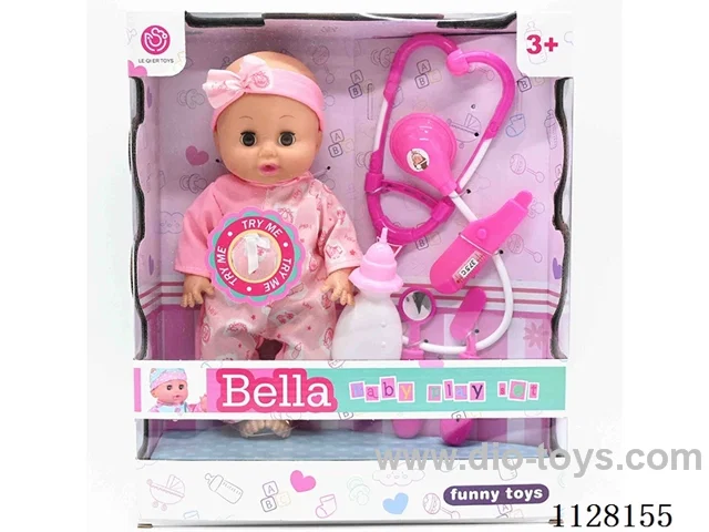 12-inch doll/Accessories / 6-tone IC/ Water urination function/Pack 3*AG13 batteries