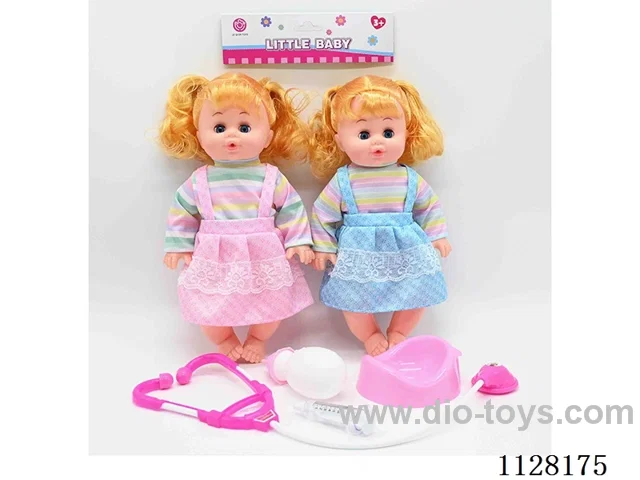 14-inch doll/Accessories / 6-sound IC/ Water urination function/bag 3 pieces AG13 2 mixed
