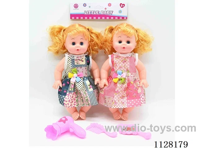 14-inch doll/Accessories / 6-sound IC/ Water urination function/bag 3 pieces AG13 2 mixed