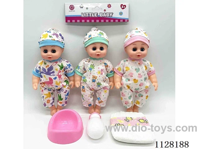 12-inch doll / 6-sound IC/ Water pee / 2 capsules AG13 3 mixed pack