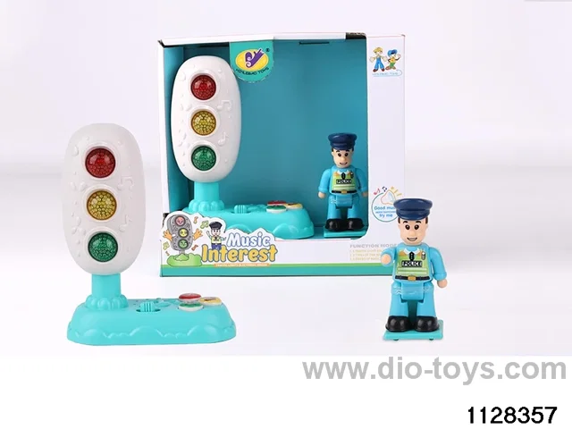 Music traffic light + doll