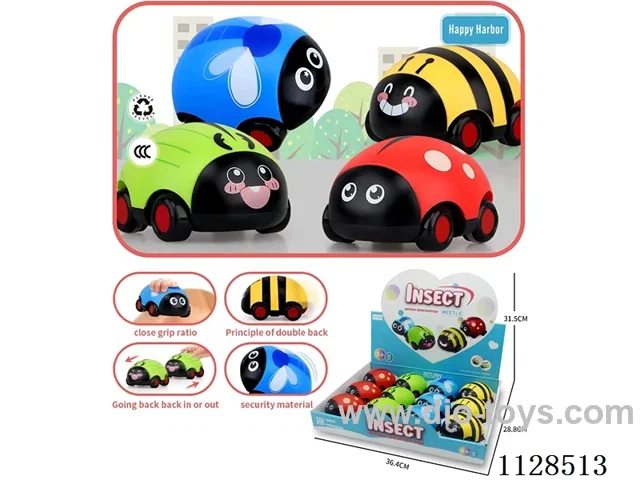 pull-back vehicle  insect