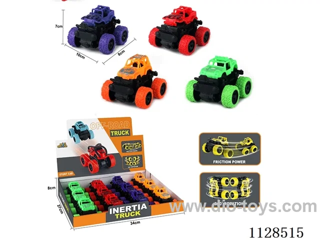 Inertia Swing Stunt Big Wheel Buggy (Pack of 12) (Sugar tube insertable)