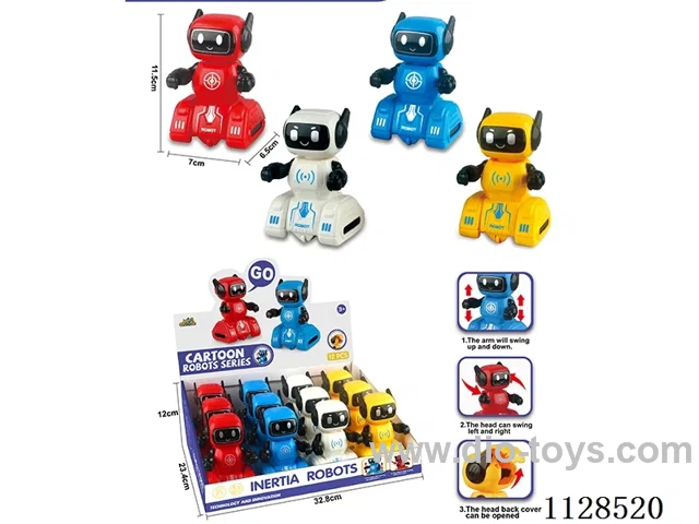 Inertia Wobbling Robot (Candy) (Pack of 12)