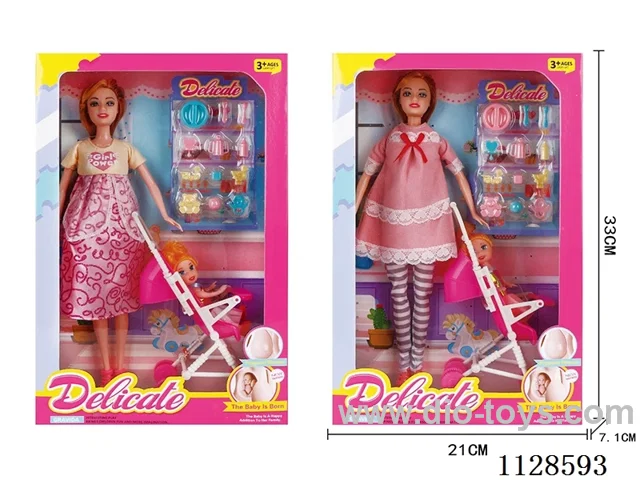 11.5″ Fashion Barbie Maternity Care Set (2 Mixed)