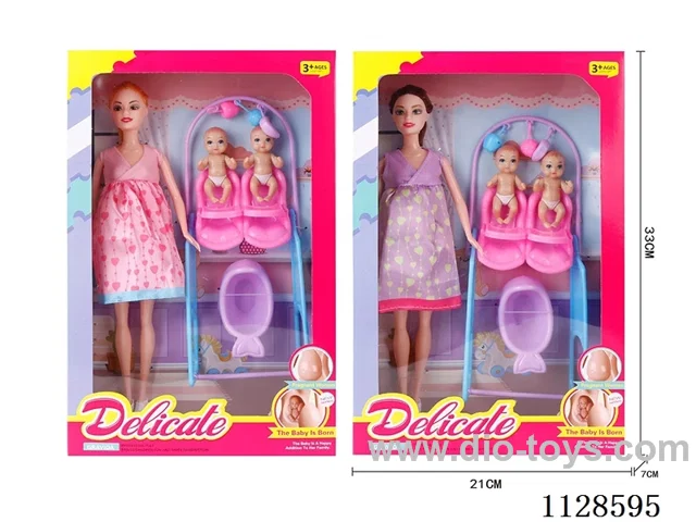 11.5″ Fashion Barbie Maternity Care Set (2 Mixed)