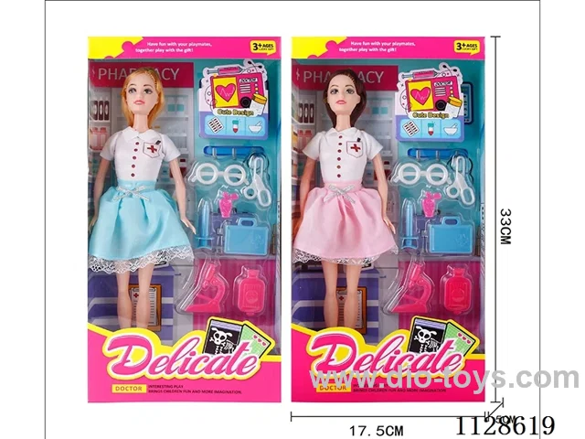 11.5″ Barbie Pet Doctor (2 Mixed Packs)