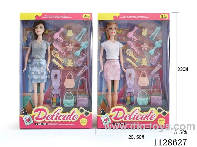 11.5″ Barbie, Decorations Theme Set (2 Mixed)