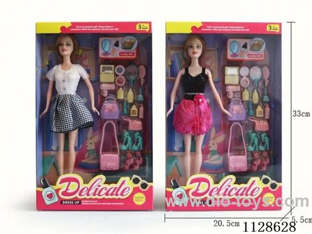 11.5″ Barbie, Decorations Theme Set (2 Mixed)
