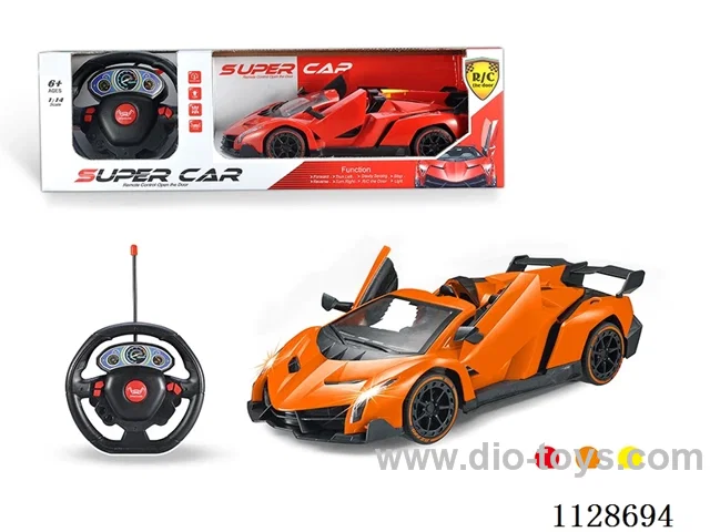 1:14 Poison Convertible 5-Way Automatic Door Opener R/C Car. without charging
