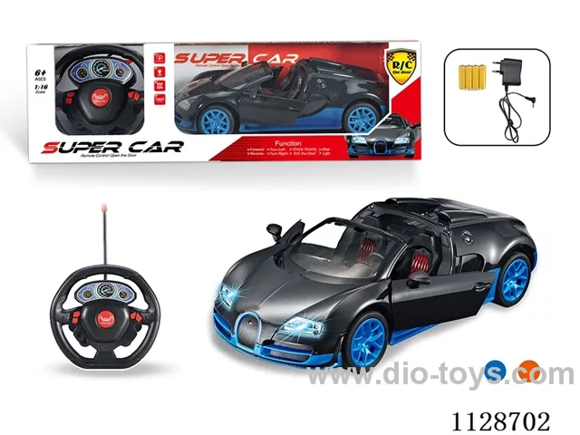 1:16 Bugatti Cabriolet 5-Way Automatic Door Opener. With charging. Battery