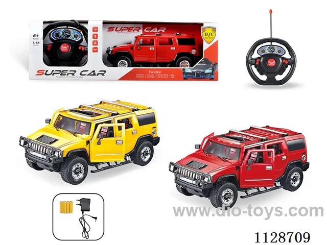 1:16 Hummer 5-Way Automatic Drive Door RC Car with Rechargeable Battery