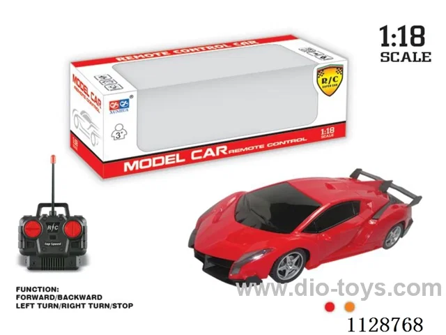 1:18 Four-way remote control car